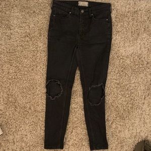 Free people busted knee jeans